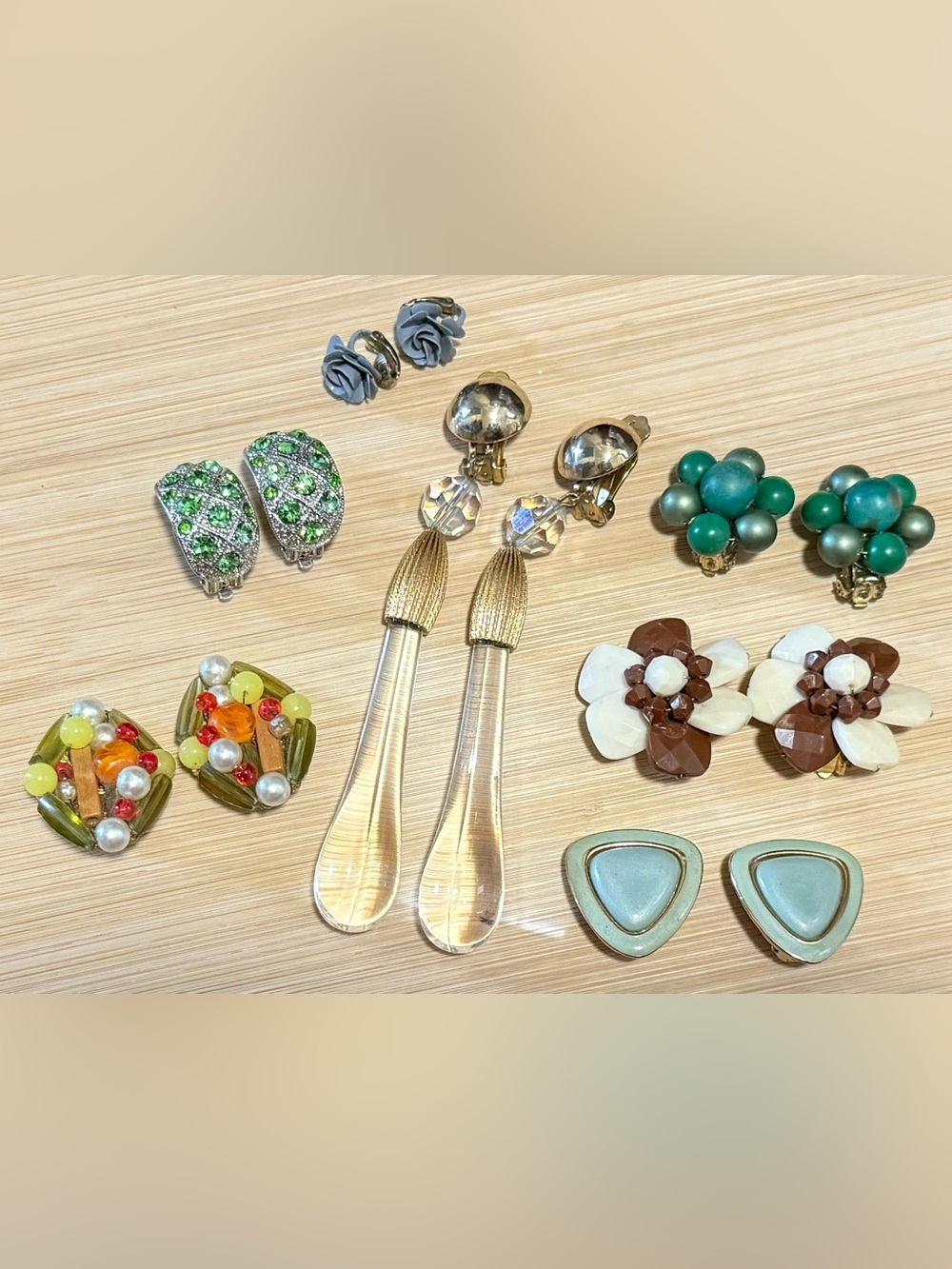 Vintage Clip-On Earrings Bundle